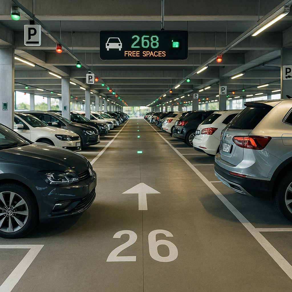 Estacionamentos inteligentes: o futuro já chegou