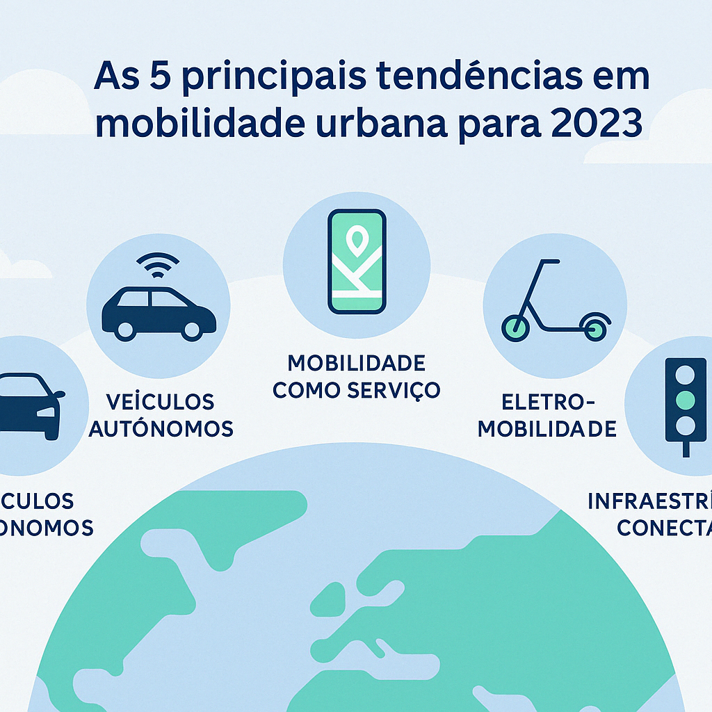 As 5 principais tendências em mobilidade urbana para 2023