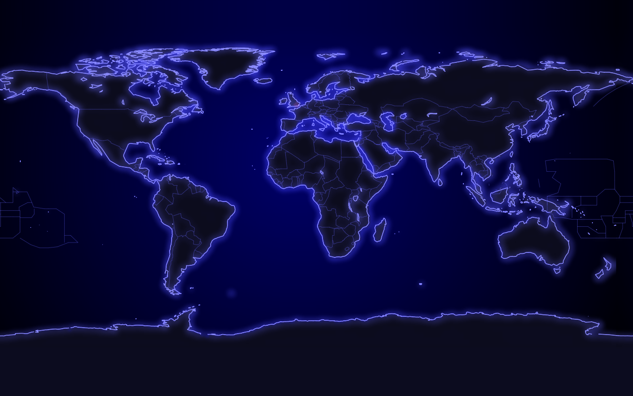 Mapa de presença global de soluções de mobilidade